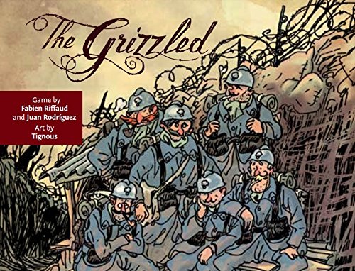 CMON The Grizzled game components emphasize durable cards for repeated sessions.