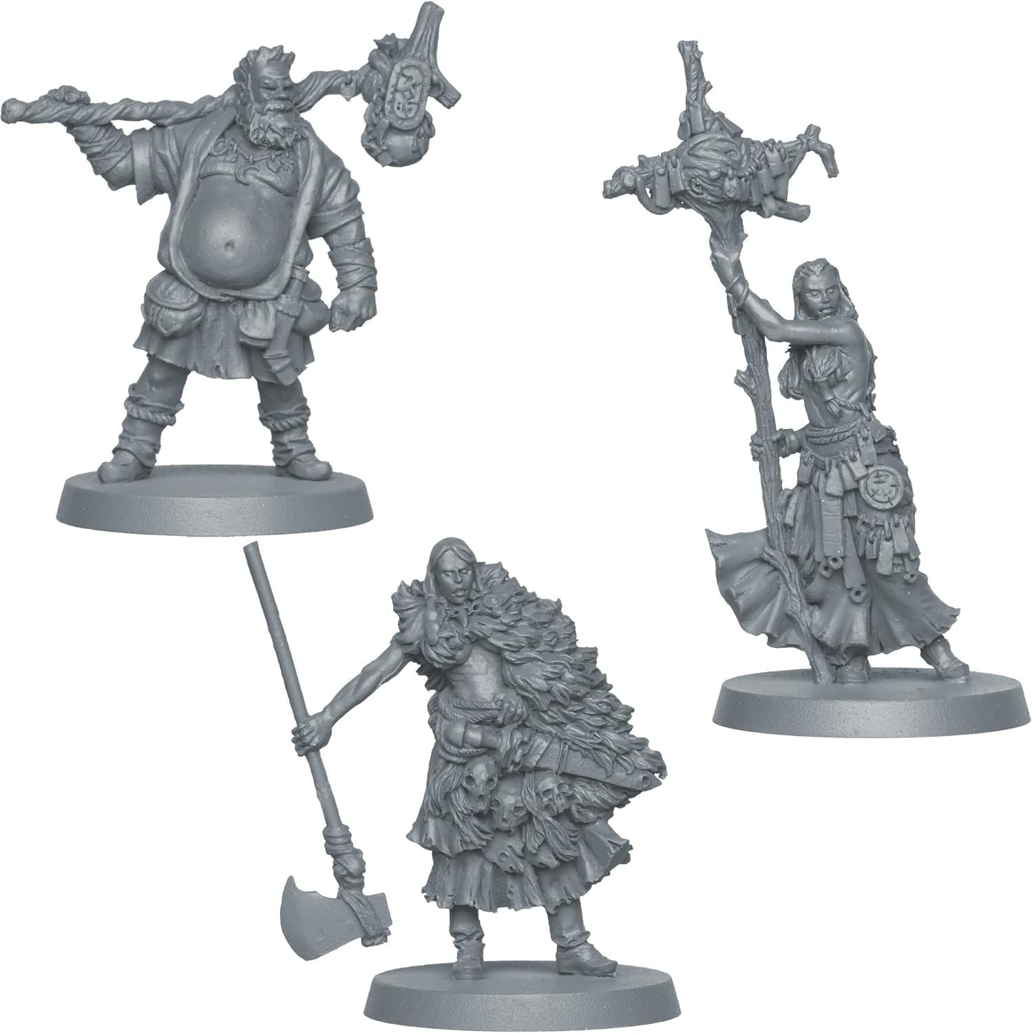 CMON Trudvang Legends tokens, dice, and legends system enable dynamic decision making.