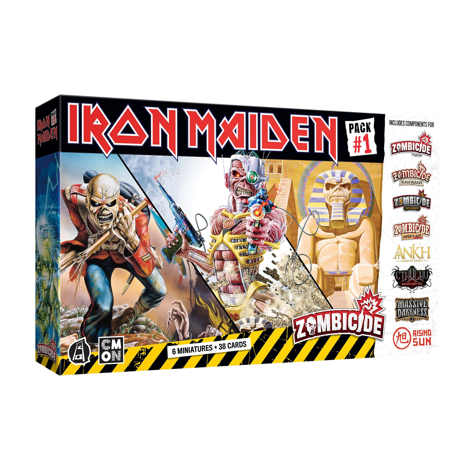 CMON Zombicide Eddie collection miniatures enhance immersion and collectability for fans