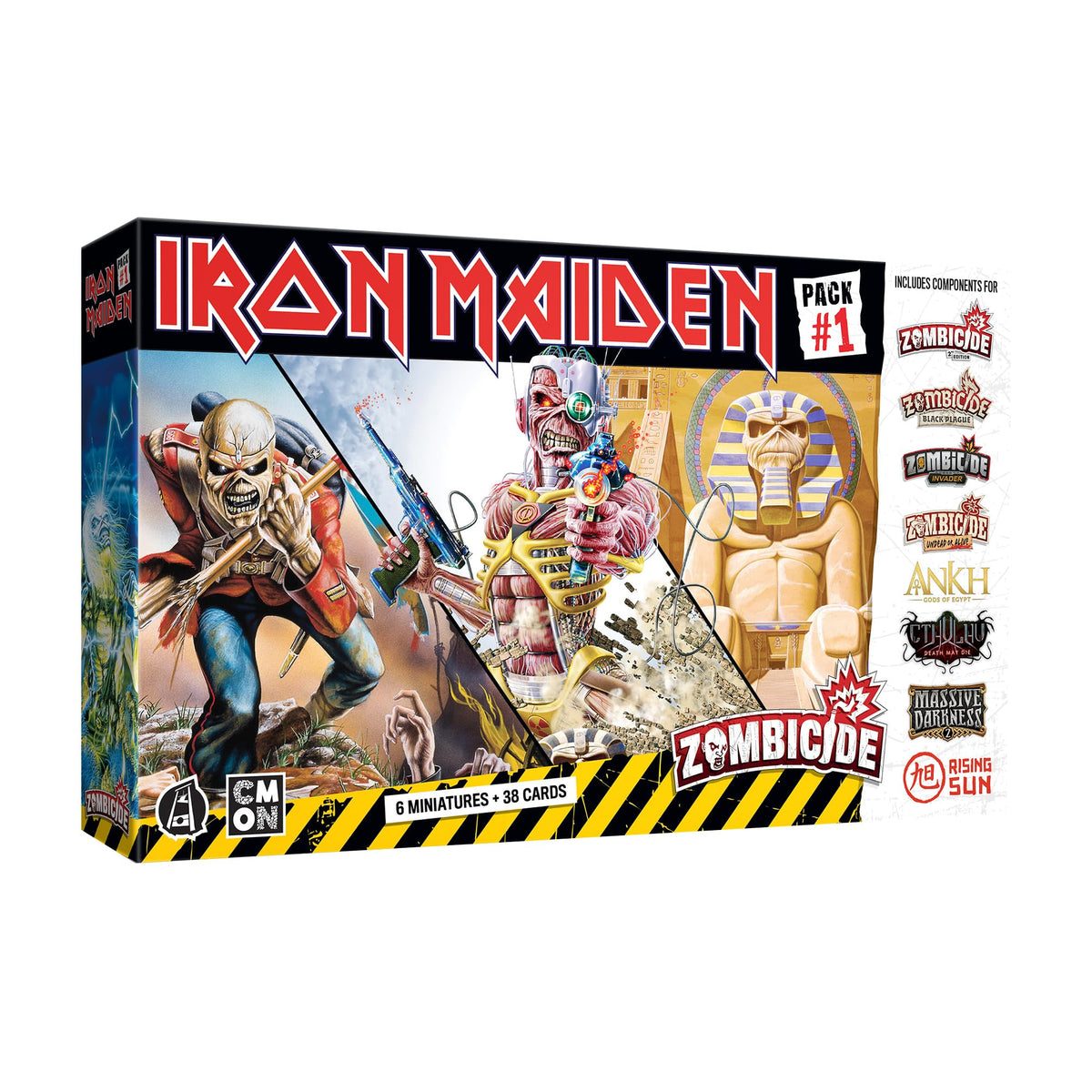 CMON Zombicide Eddie collection miniatures enhance immersion and collectability for fans