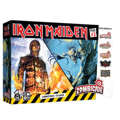 CMON Zombicide Iron Maiden Fear of the Dark Eddie miniature offers immersive, oversized figure gameplay.