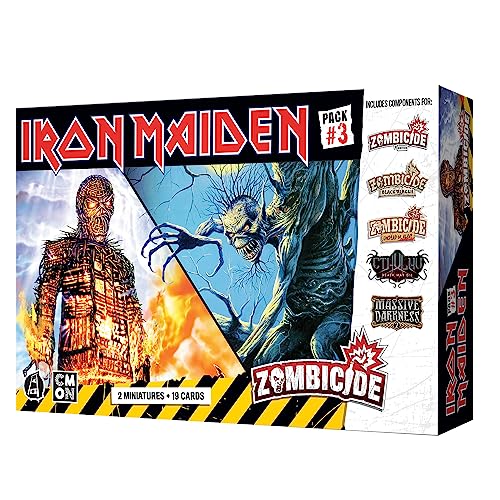 CMON Zombicide Iron Maiden Wicker Man Eddie miniature for enemy presence in your campaigns.