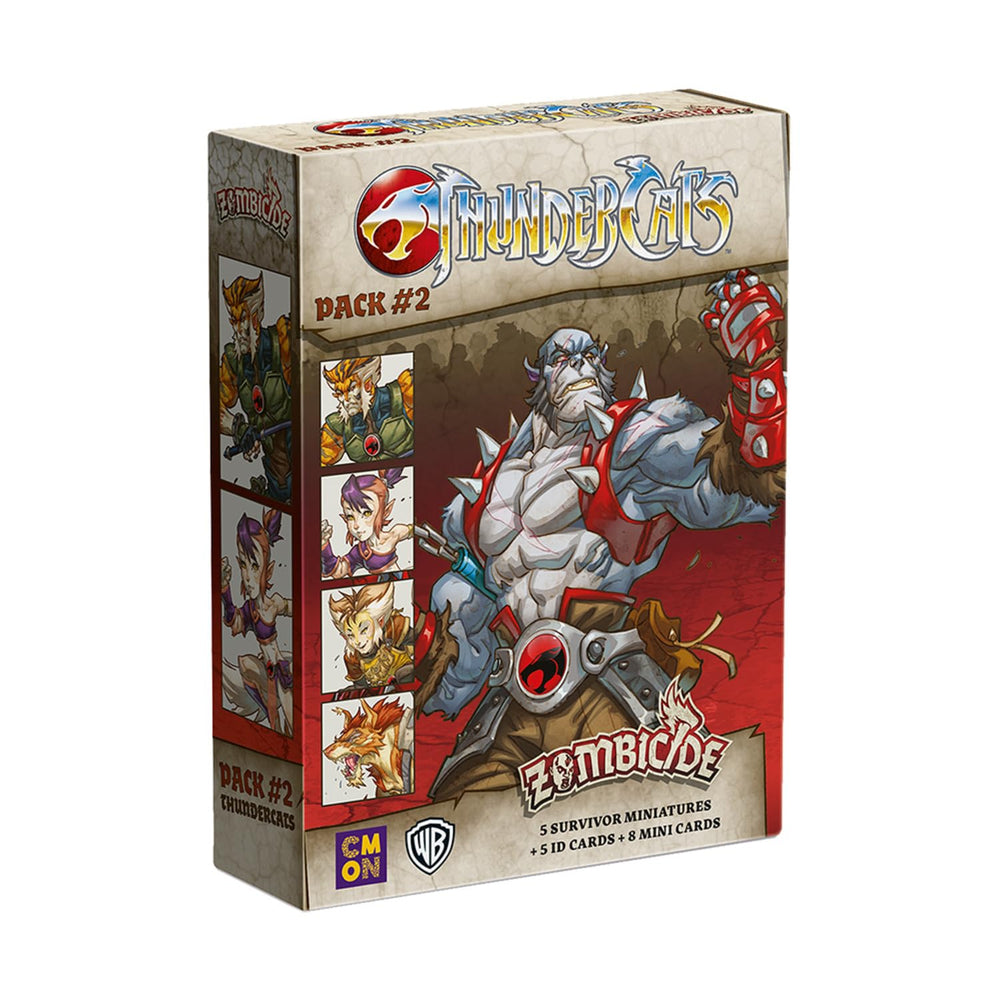 CMON Zombicide ThunderCats Tygra with Bolo Whip in cooperative combat