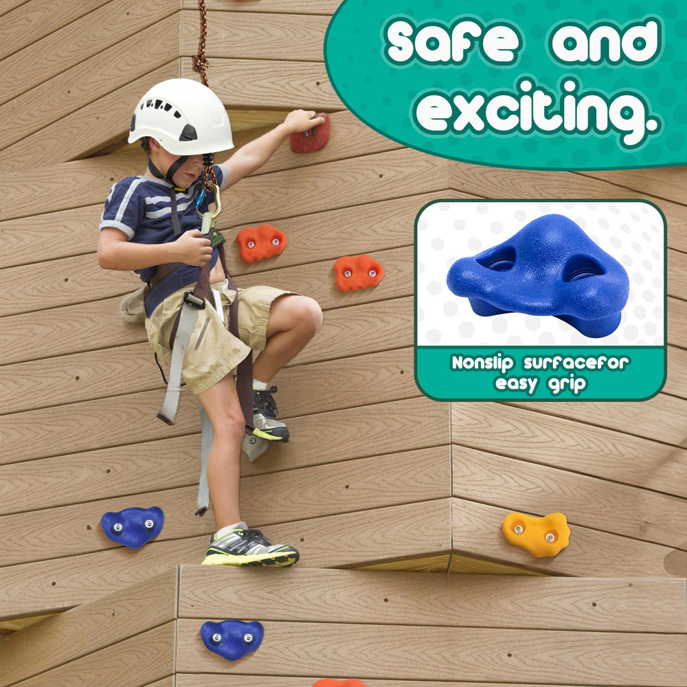 CMOOD mounting hardware ensures quick, reliable installation for safe climbing.