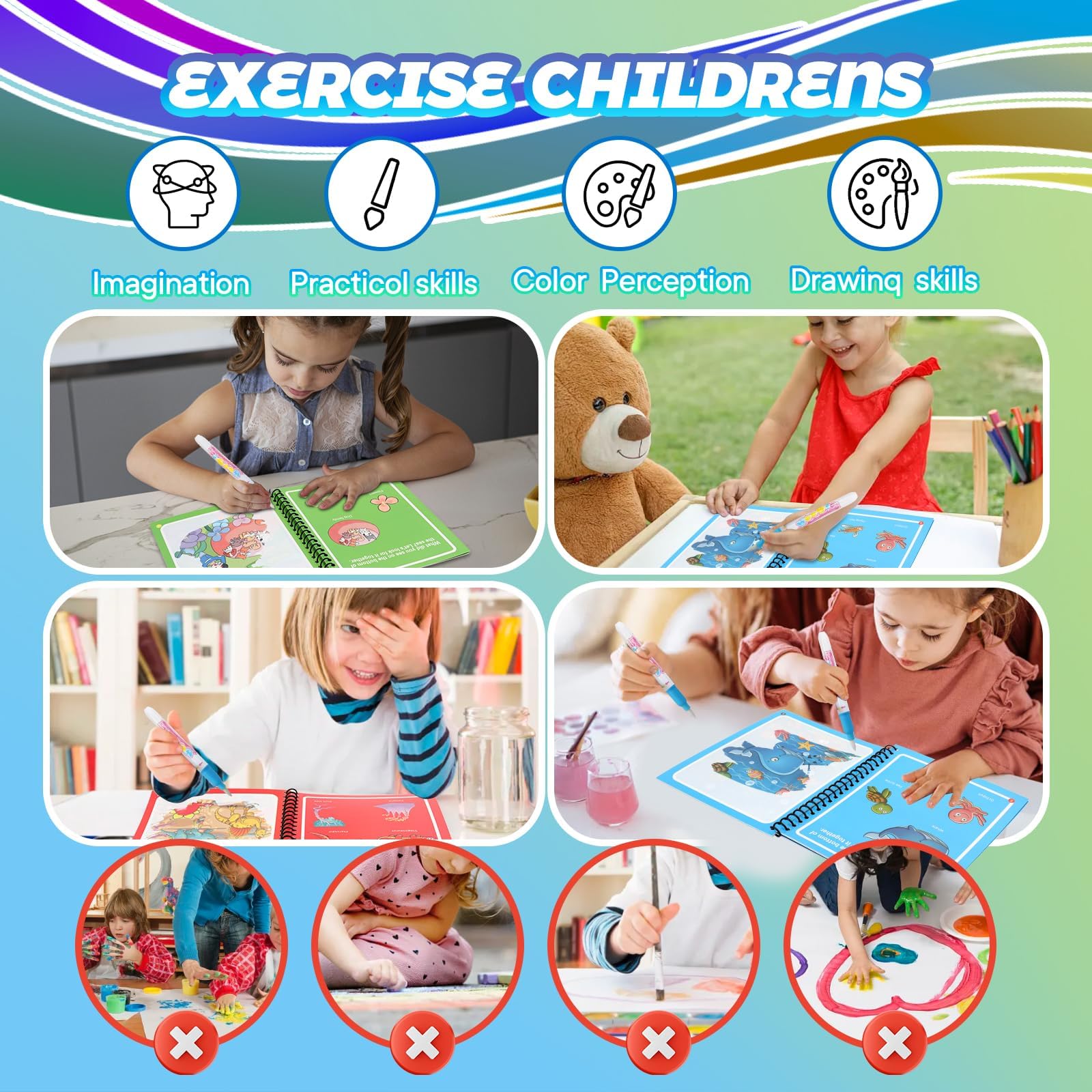 CMTOOP water drawing pen delivers color with water for portable fun.