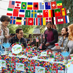 CMUSKO flag cups deliver sturdy drinking options for celebrations with international flair.