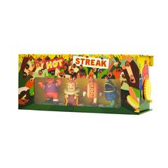 CMYK Hot Streak mascot race bets image highlights fast betting and lively competition