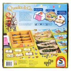 CMYK Quacks and Co. players in action during a friendly family game night