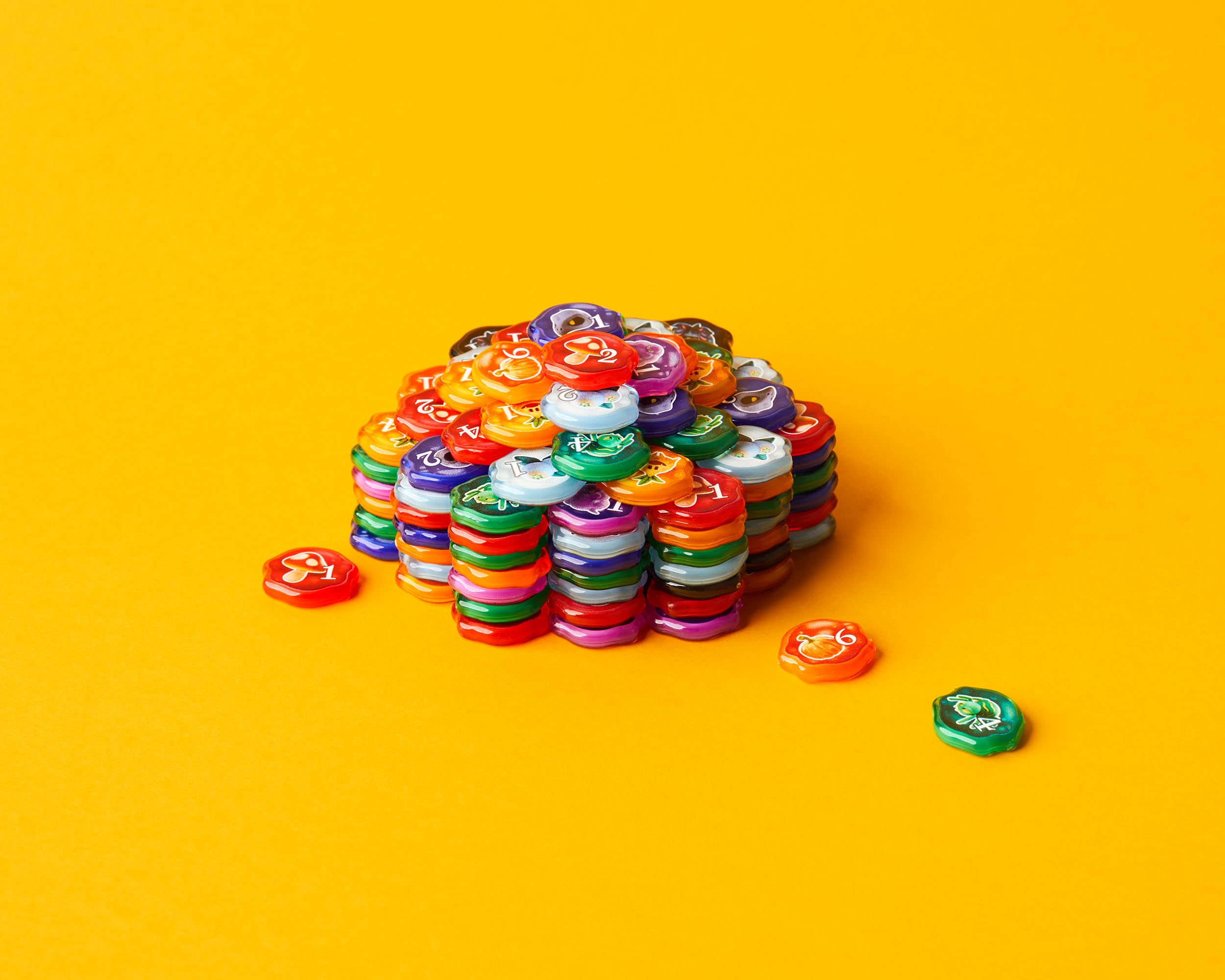 CMYK Quacks Deluxe Edition game-night setup ready for 2–4 players.