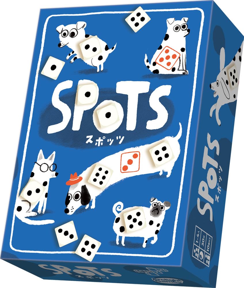 CMYK Spots Dice Game: family-friendly play with quick setup and simple rules.