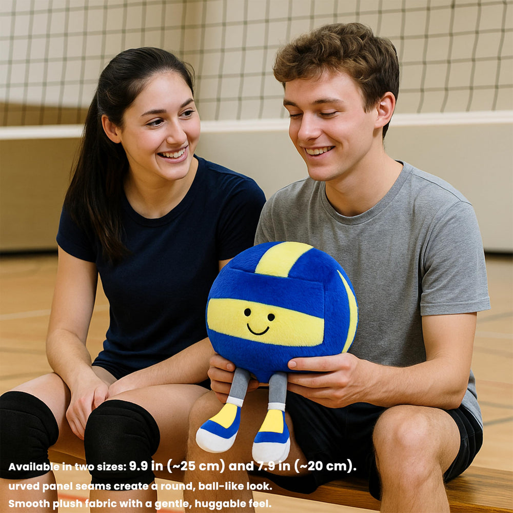 CNAANA plush volleyball toy unique design with cute legs.