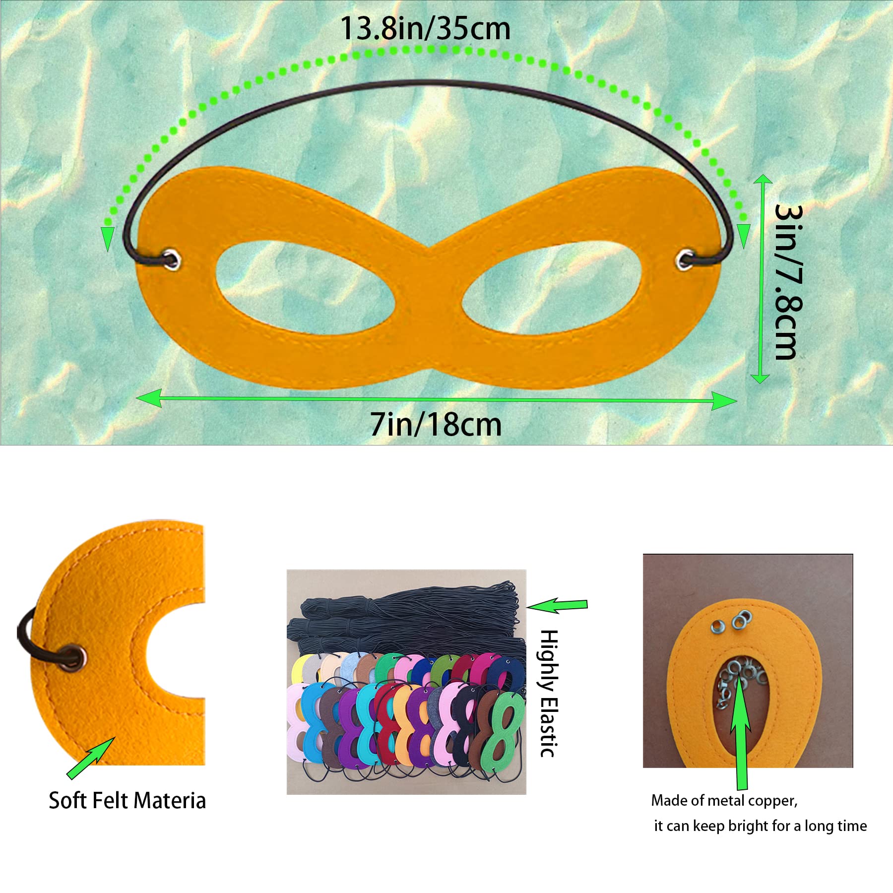 CNHBSS superhero mask for kids enhances imaginative play and costume variety