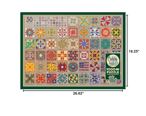Cobble Hill box cover used as a simple start guide