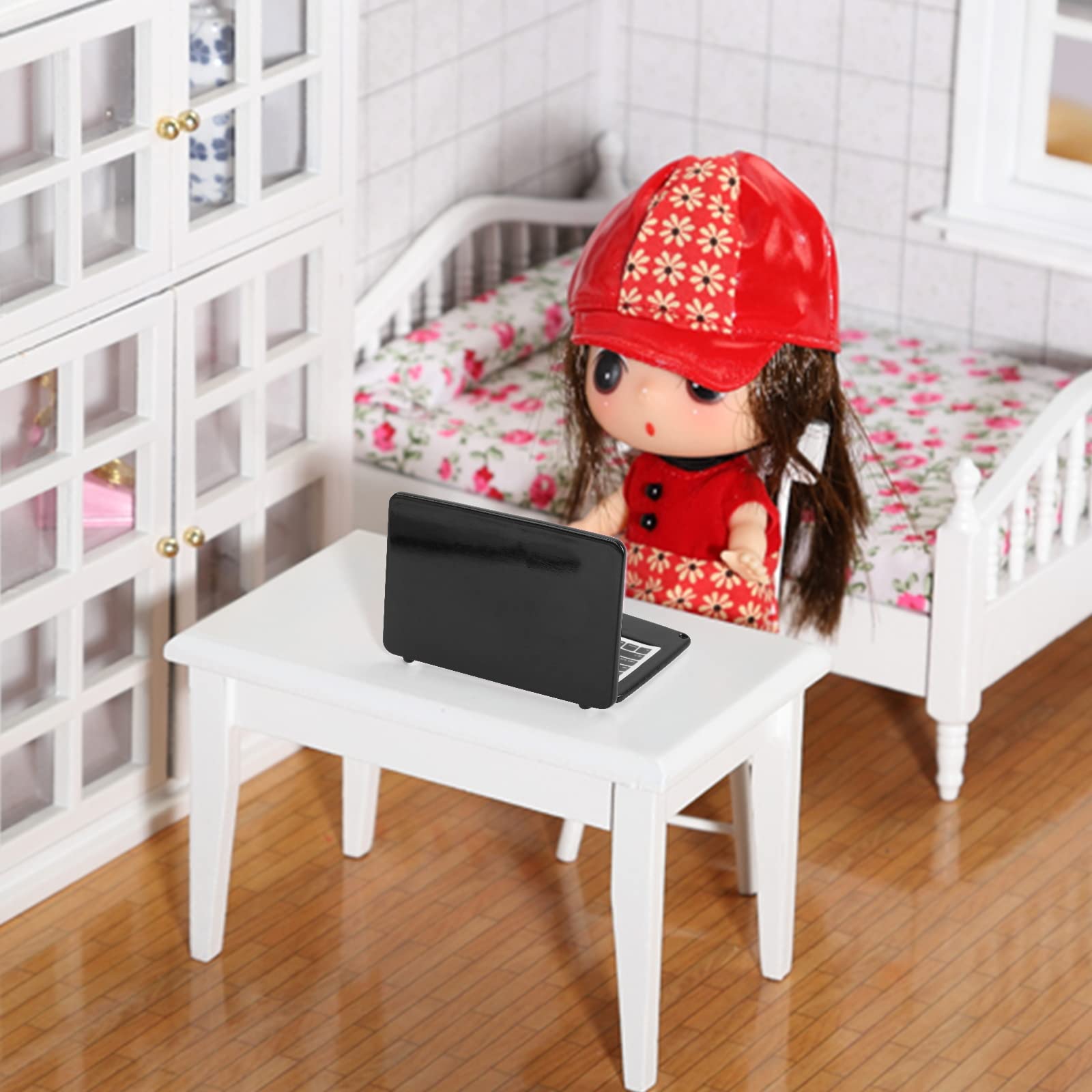 Cobee tabletop decor in metal adds lifelike dollhouse charm