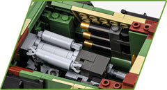 COBI Jagdtiger tracks are shown in motion-ready assembly state