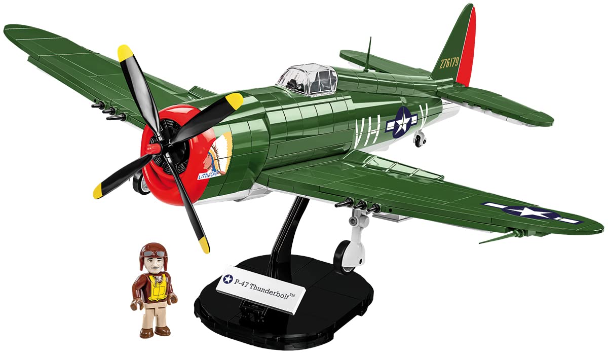 COBI P-47 Thunderbolt 1:32 scale for authentic display and education.