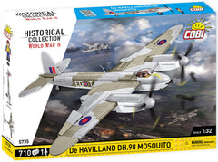 COBI Mosquito plane 1:32 scale ensures accurate proportions for collectors.