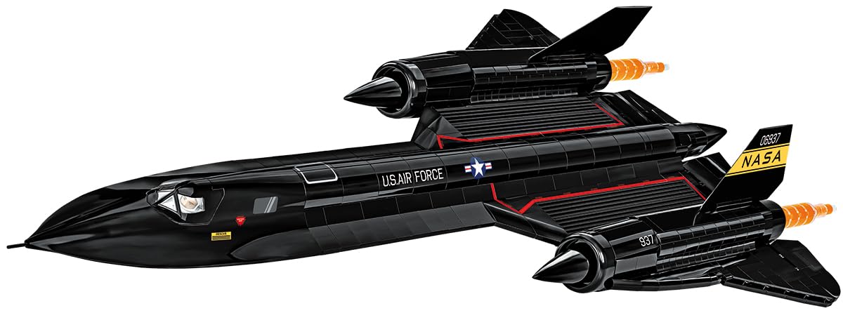 NASA markings exclusive to Executive Edition on COBI SR-71 Blackbird