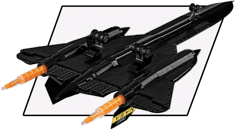 US Air Force markings on COBI SR-71 Blackbird for authentic styling