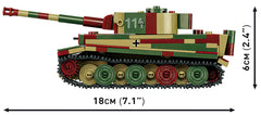 COBI Tiger Ausf. E 1:48 EU-made craftsmanship