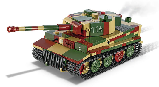COBI Tiger Ausf. E 1:48 front view for authentic display and study