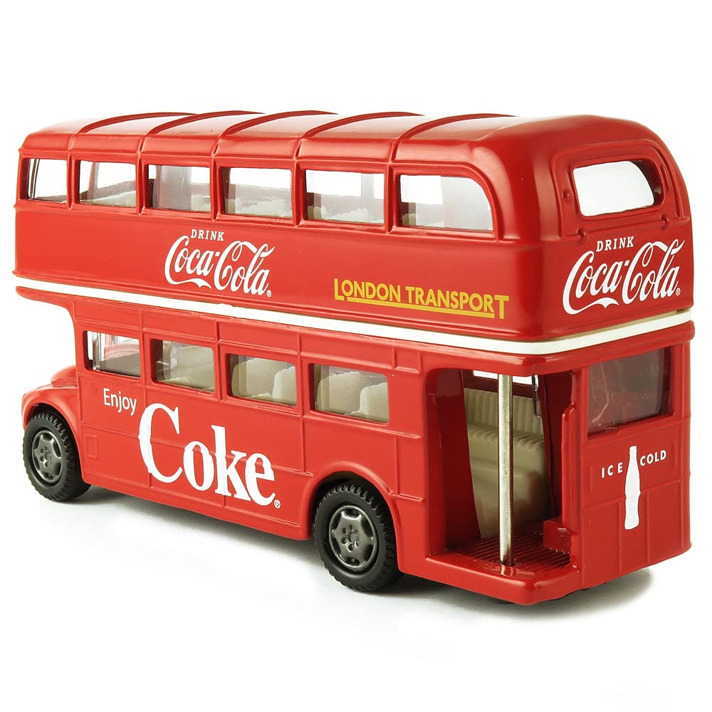 Coca-Cola Routemaster 1/64 interior upper deck detail for realism.