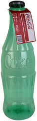 Coca-Cola two-pack bottle banks; eye-catching retro storage and decor.