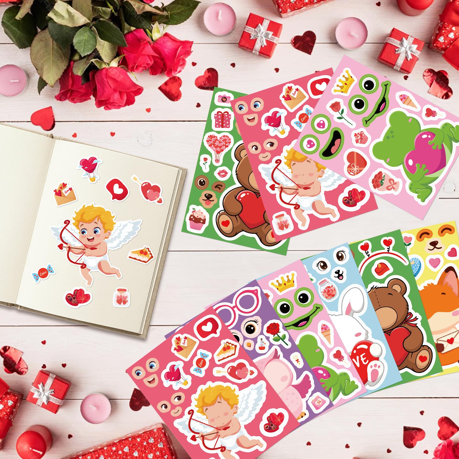 COCHIE bears design stickers cute companions for scrapbooks and envelopes