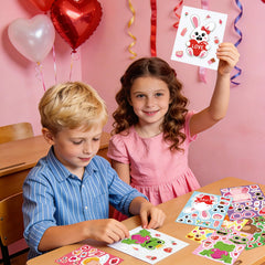 COCHIE foxes design stickers vibrant accents for art projects