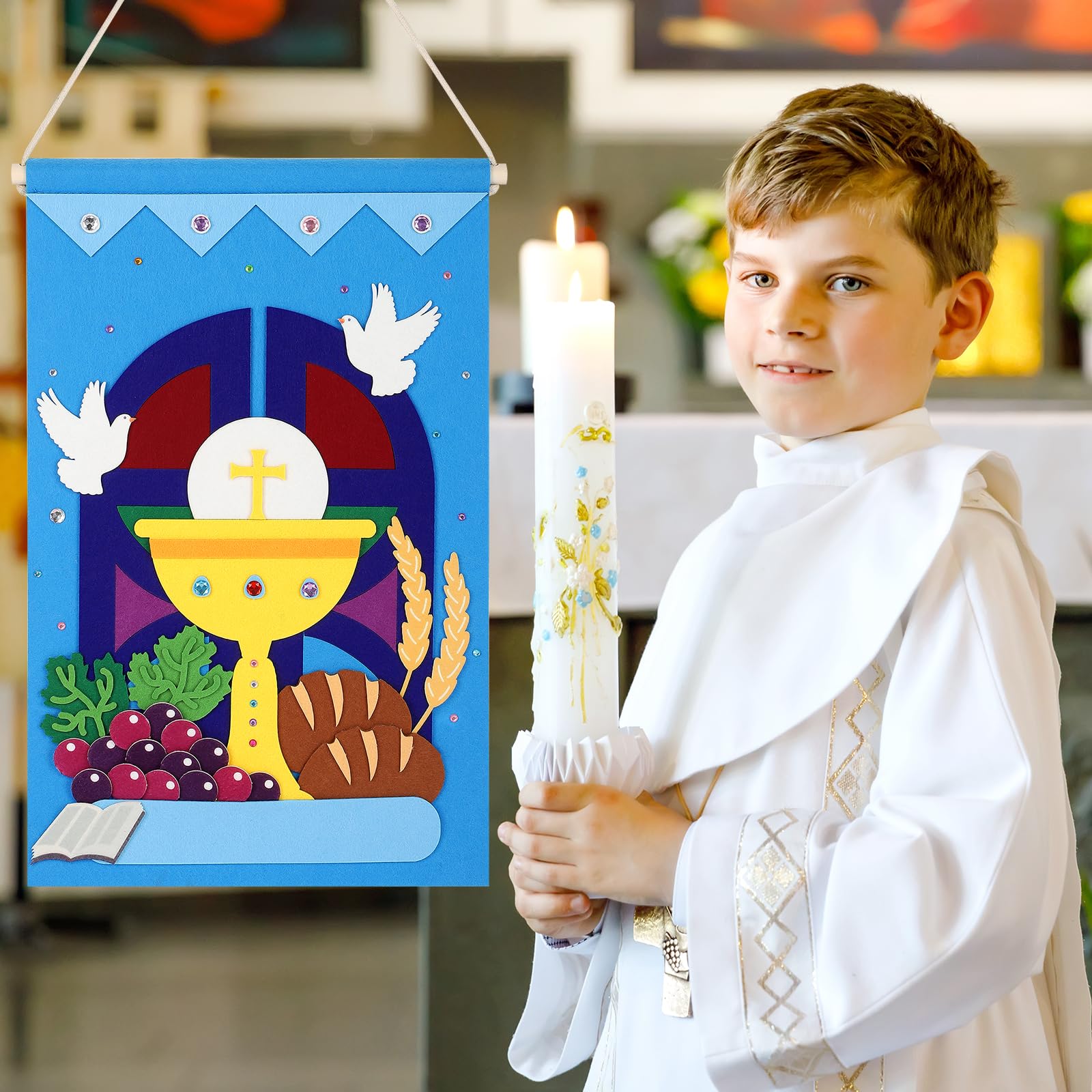 COCHIE DIY craft kit suits Catholic schools and churches