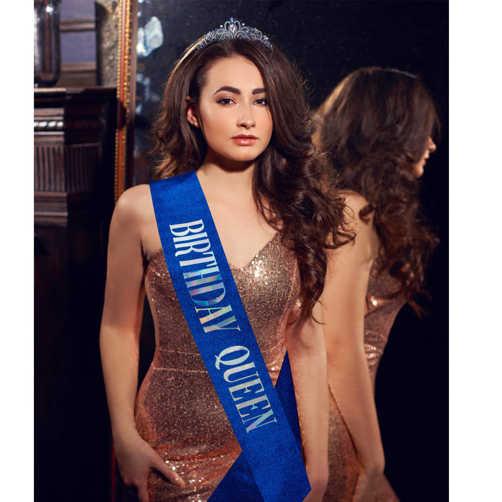 COCIDE adjustable sash with safety pin fits most sizes.