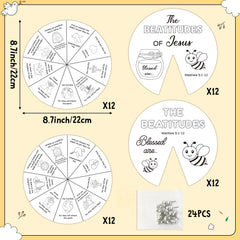 COcnny coloring wheel kit contents showing 48 coloring cards