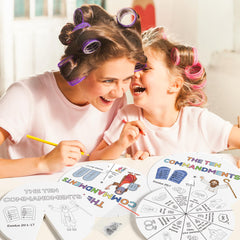 COcnny coloring kit ideal for Sunday school and home learning