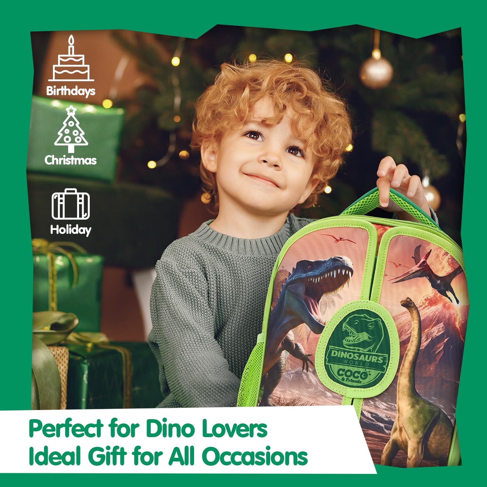 COCO&Friends dino-world-play ideal for home or travel