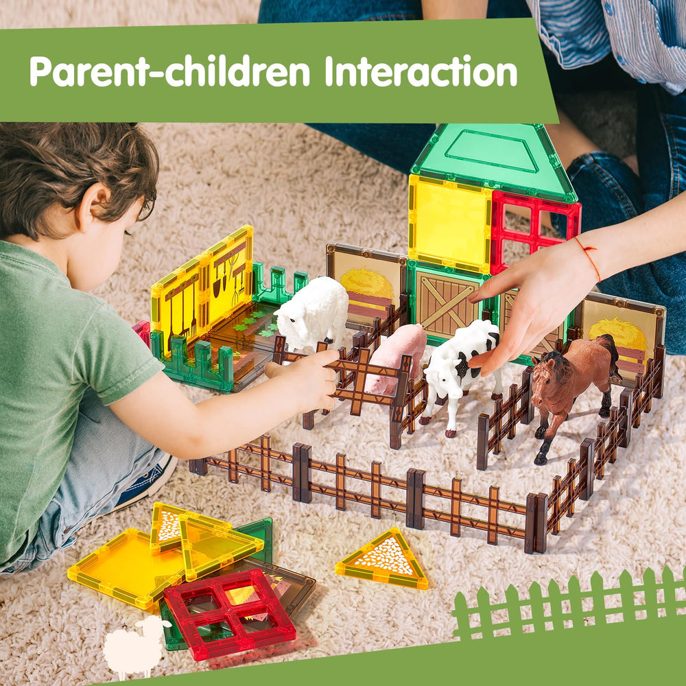 COCO&Friends non-toxic ABS materials ensure safe building for kids