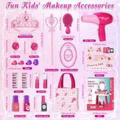 Cocojeci dress-up makeup set supports creative grooming and role-play
