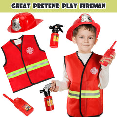 Cocojeci firefighter walkie-talkie for interactive play and storytelling.