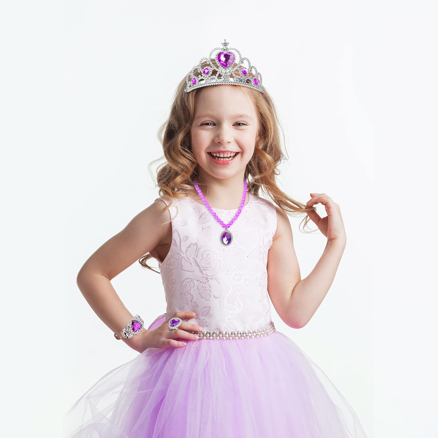Cocojeci princess crown shines for regal dress-up moments