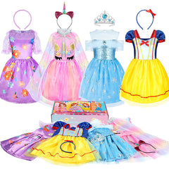 Cocojeci princess top collection for imaginative dress-up play.