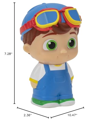CoComelon packaging and collection image hinting at future toys.