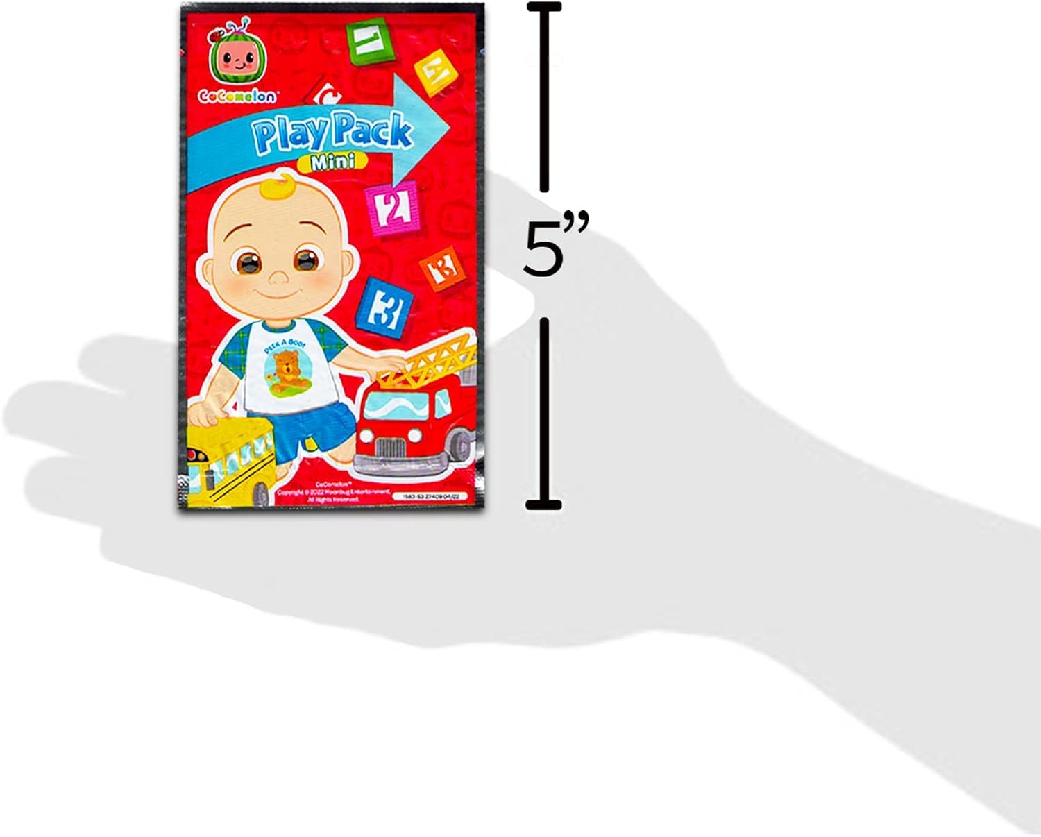 CoComelon mini sticker sheets add reusable decor and keepsake options for guests.