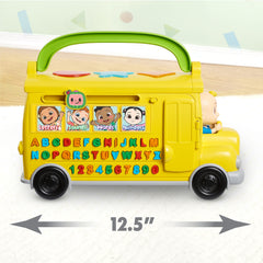 CoComelon bus light up shapes illuminate as songs play for visual cueing
