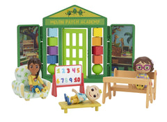 CoComelon school-time table for organized pretend classroom activity.