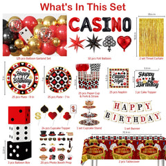 Cocomigo casino cupcake stand elevates dessert displays for a polished party