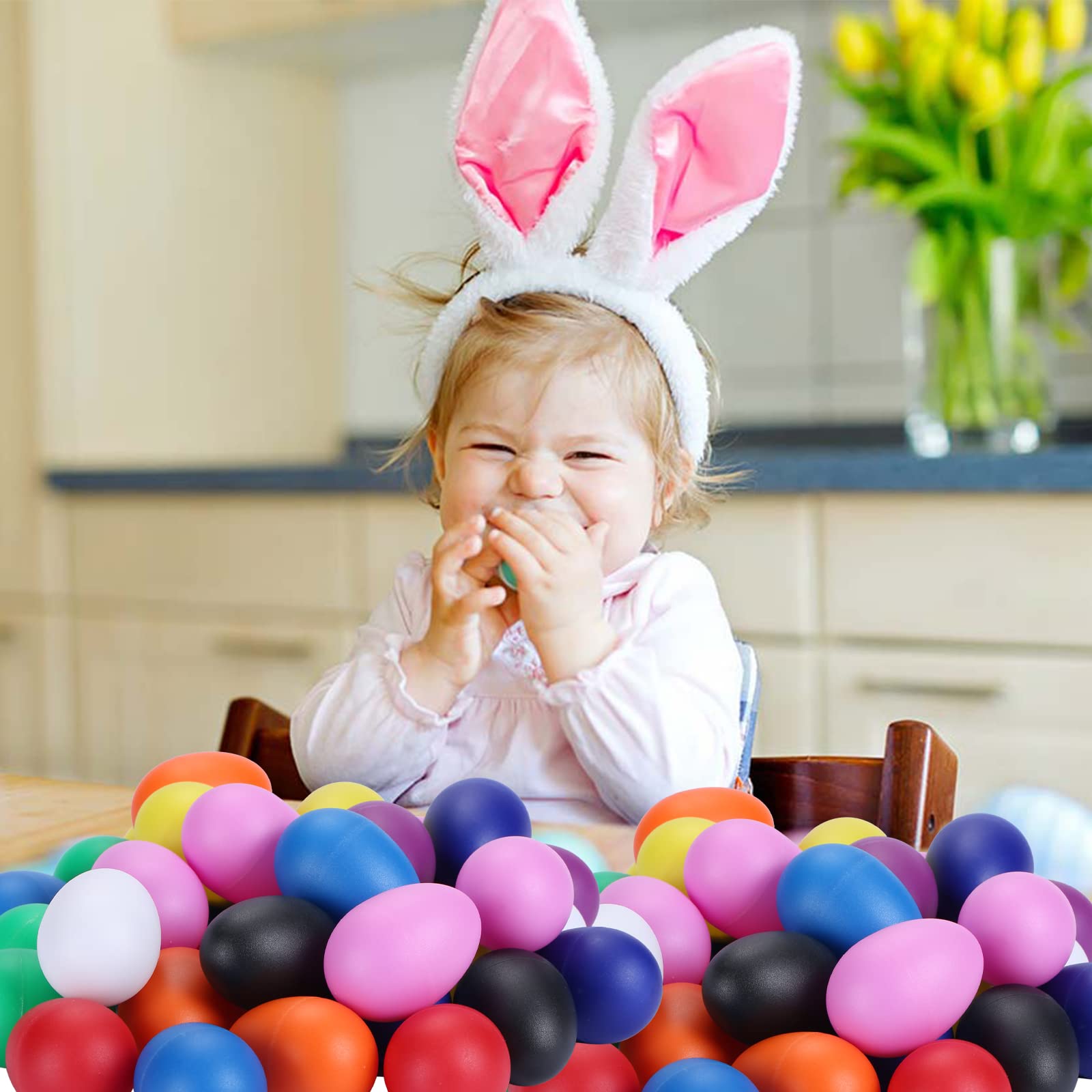 COCOMOON colorful egg shakers are ideal for Easter parties and family gatherings