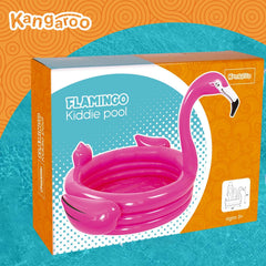 Coconut Float Pool Flamingo Beak Design adds cute detail during splash time
