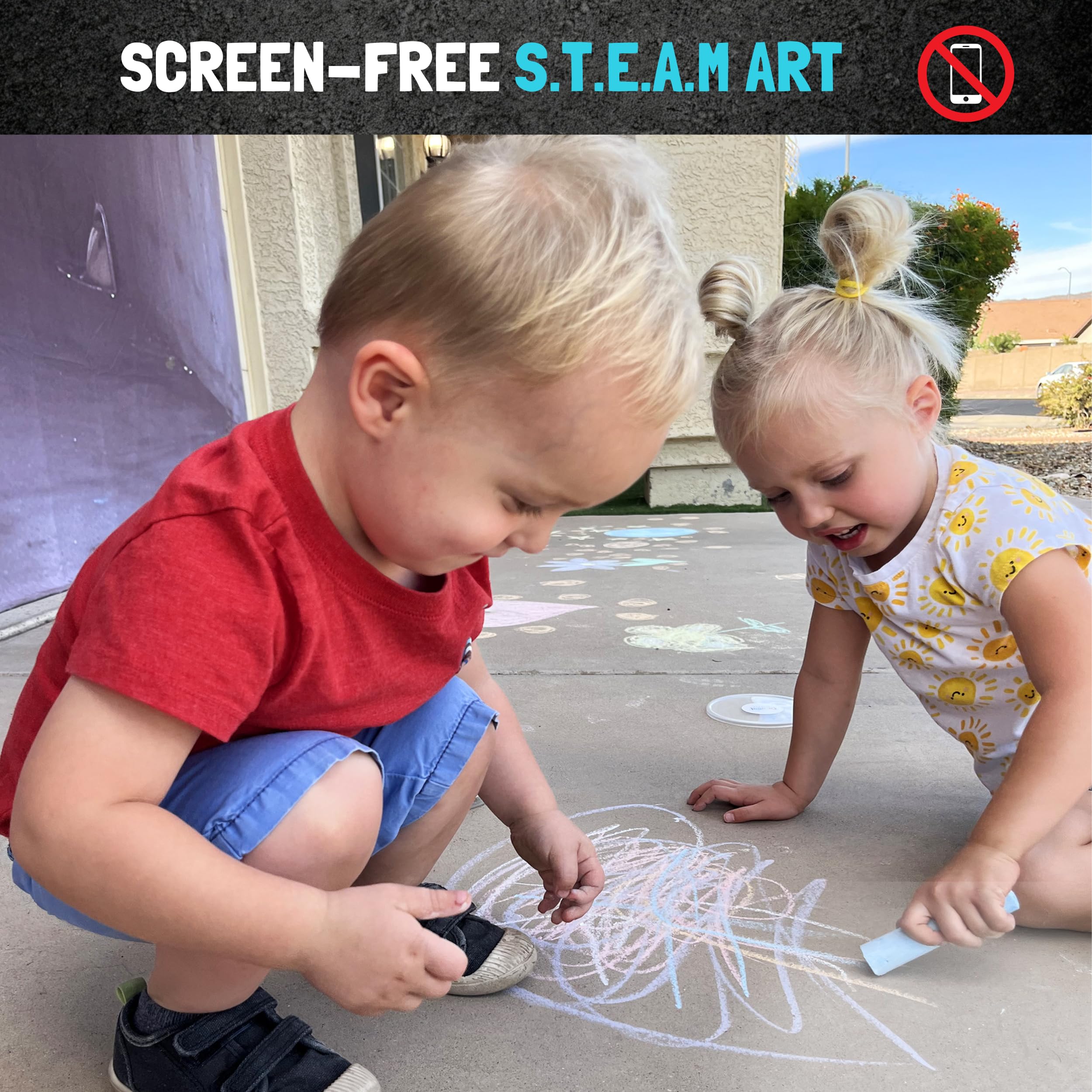 CocoNut Outdoor makes backyard drawing simple for group play and learning.