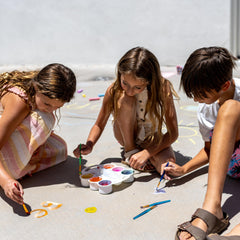 CocoNut Outdoor non-toxic chalk set designed for children ages 5 and up.