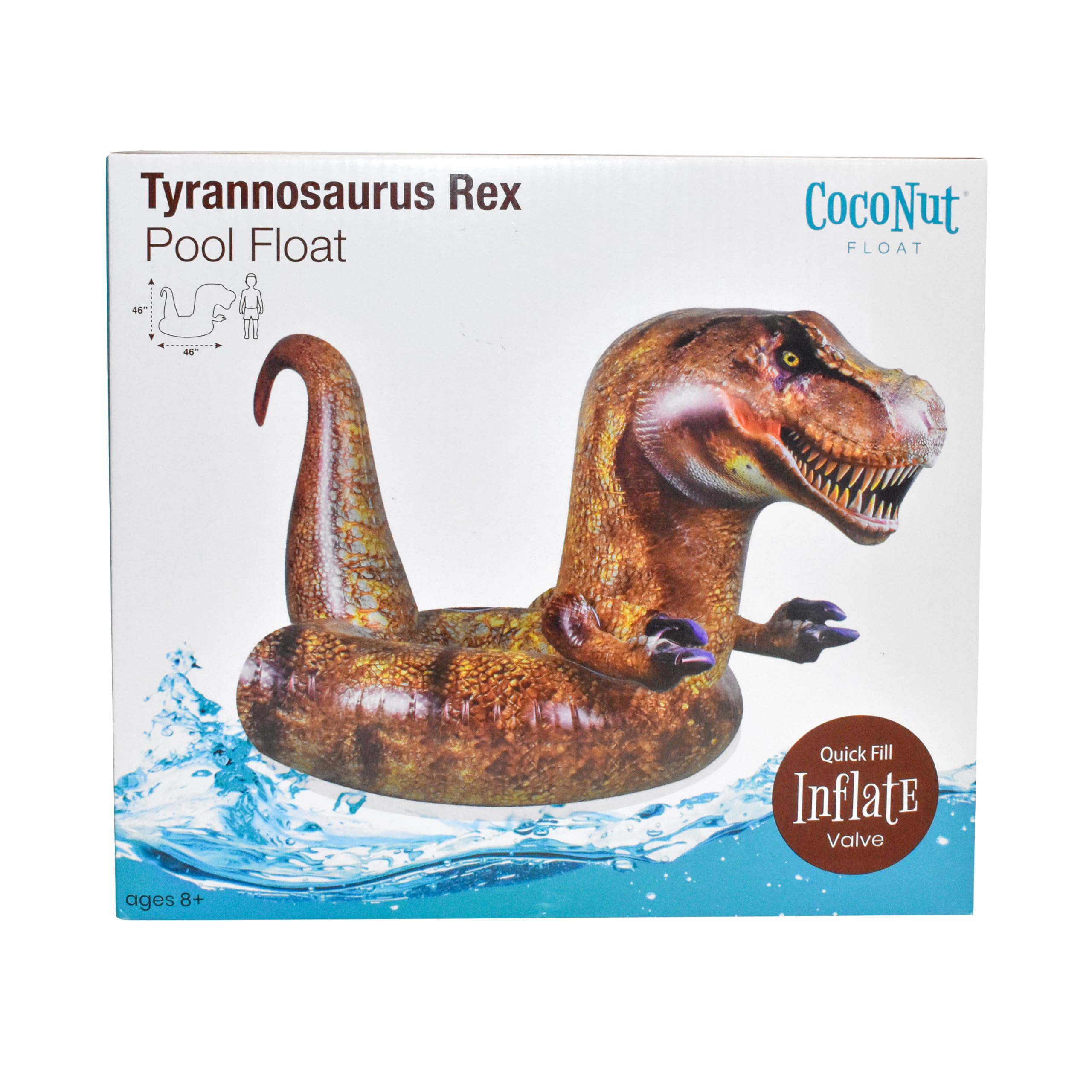 Coconut Float durable phthalate-free vinyl stands up to fun.