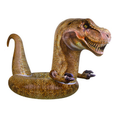Coconut Float Tyrannosaurus Rex pool float for bold pool party fun.